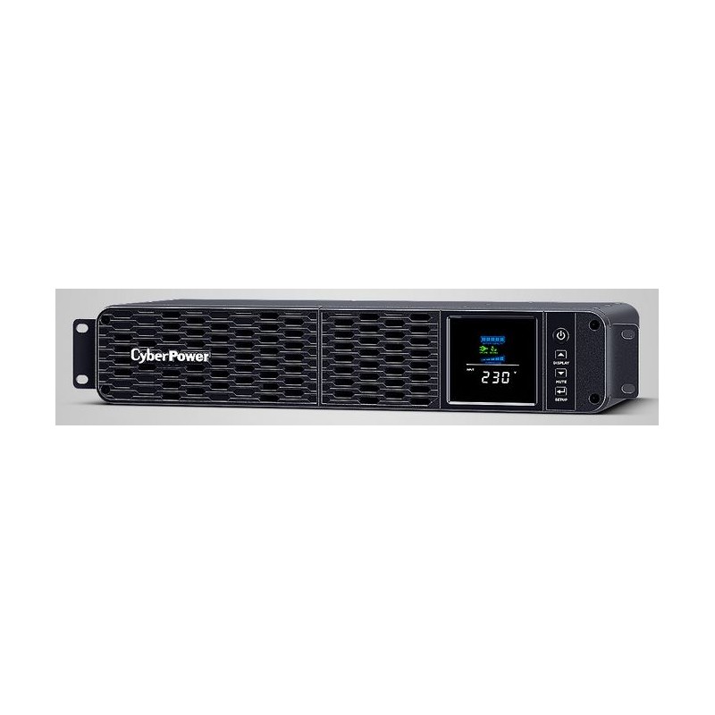 CyberPower UPS, PFC series, 19" 2U, 2000VA/1200W, line-interactive, pure sine, USB/RS232, - 234742 - 1