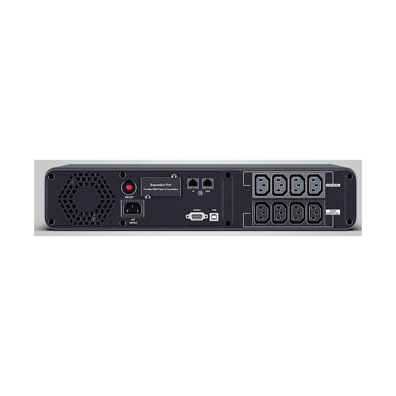 CyberPower USV, PFC-Serie, 19" 2HE, 2000VA/1200W, Line-Interactive, reiner Sinus, USB/RS232, - 234742 - 2