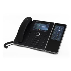 AudioCodes SFB 450HD IP-Phone PoE GbE with an external power supply black - 158857 - 1