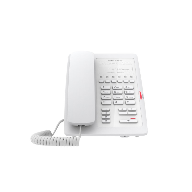 Fanvil H3-White, H3 White Hospitality Phone / SIP - 193162 - 2