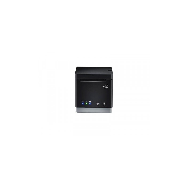 Star mC-Print2, USB, BT, Ethernet, 8 Punkte/mm (203dpi), Cutter, schwarz - 196585 - 1