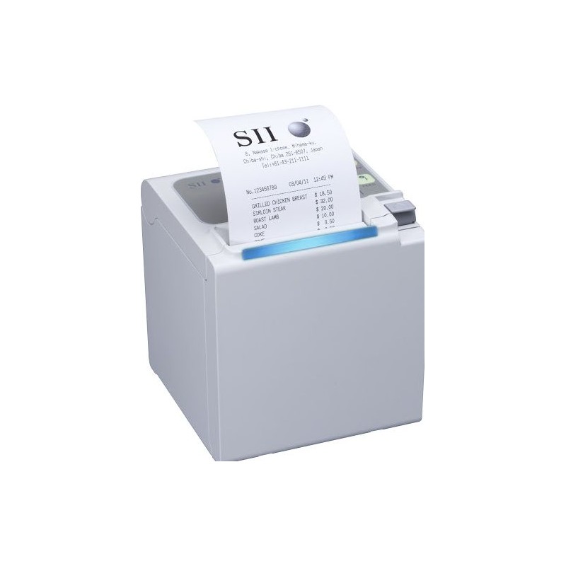 Cash register printer / receipt printer Seiko RP-E10, USB, white (light grey) (RP-E10-W3FJ1-U-C5 ) - 198218 - 1