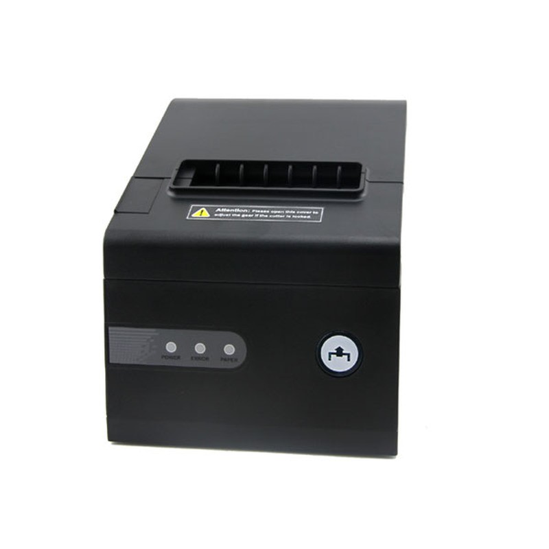 Cash register receipt printer, thermal printing ALL-80260J, USB & LAN & RS232, black - 198289 - 2