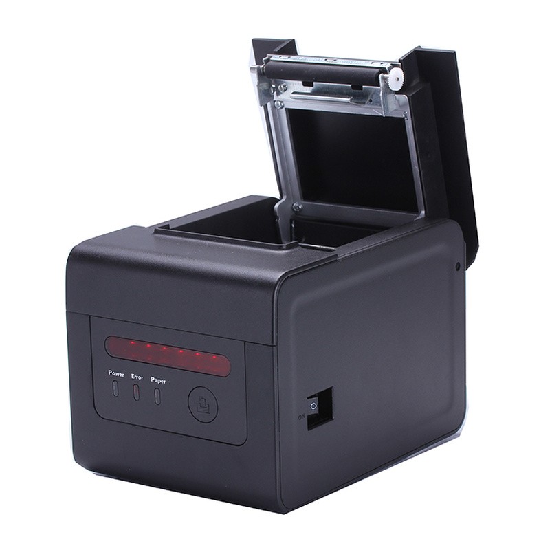 Receipt printer/kitchen printer, Thermo ALL-CP80303, USB&LAN&RS232, beeper and LED - 198290 - 2