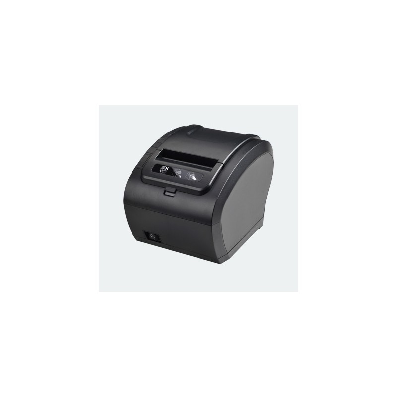 ALLNET thermal receipt printer / cash register printer ALL-PR307, USB/BT, black - 201550 - 1