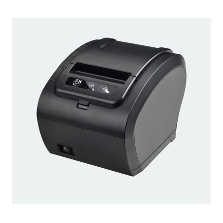 ALLNET thermal receipt printer / cash register printer ALL-PR307, USB/BT, black - 201550 - 1