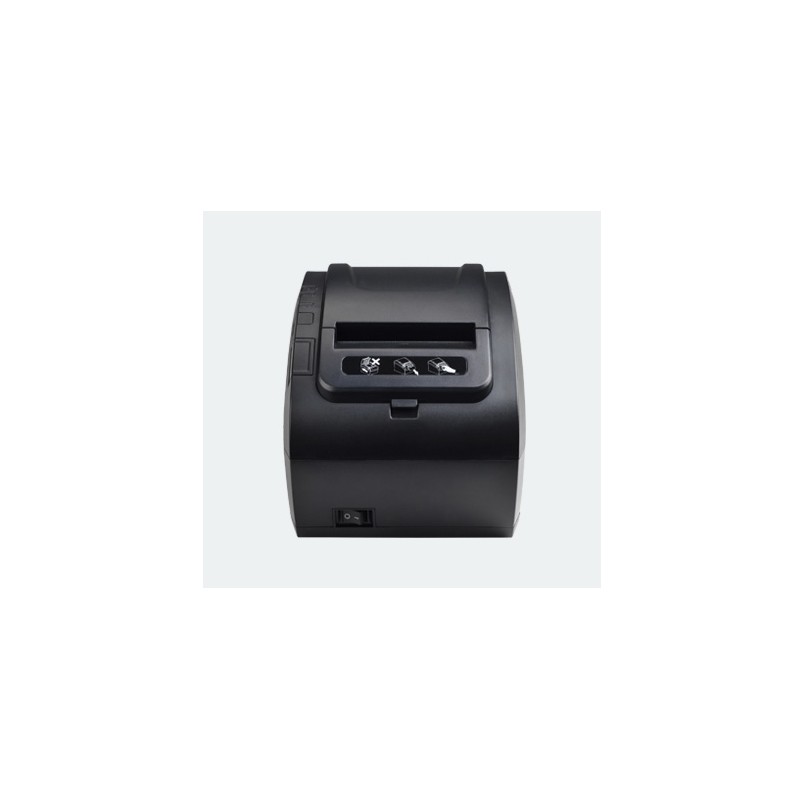 ALLNET thermal receipt printer / cash register printer ALL-PR307, USB/BT, black - 201550 - 2