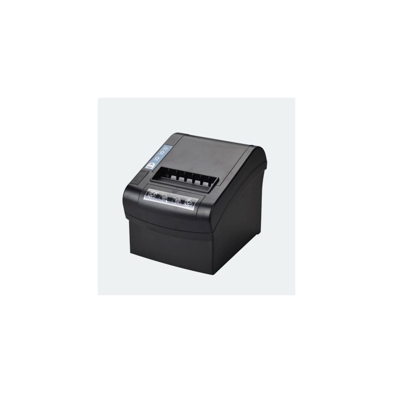 Allnet thermal receipt printer / cash register printer ALL-PR806, USB/LAN/RS232, black - 201559 - 1