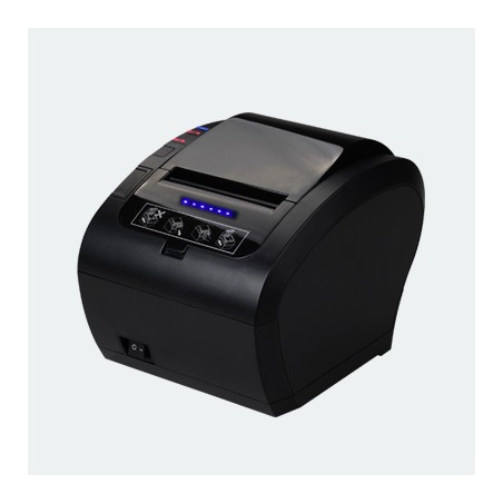 ALLNET Thermo-Bondrucker / Kassendrucker / Küchendrucker ALL-PR606, USB/RS232/LAN/Bluetooth mit Beeper & LED - 201641 - 1