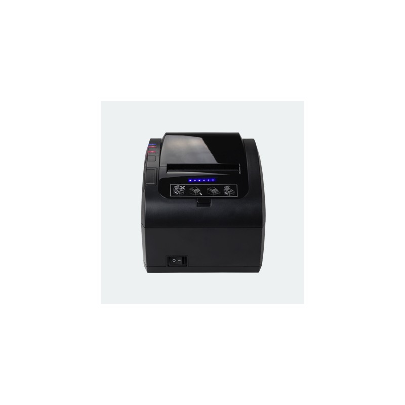 ALLNET Thermo-Bondrucker / Kassendrucker / Küchendrucker ALL-PR606, USB/RS232/LAN/Bluetooth mit Beeper & LED - 201641 - 2