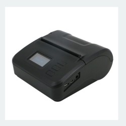 ALLNET mobile printer/POS printer ALL-PM01, USB / RS232/ Bluetooth 80 mm, black - 201646 - 1