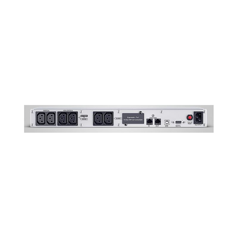 CyberPower USV, PFC-Serie, 19" 1HE, 700VA/420W, Line-Interactive, reiner Sinus, USB/RS232, - 245580 - 2