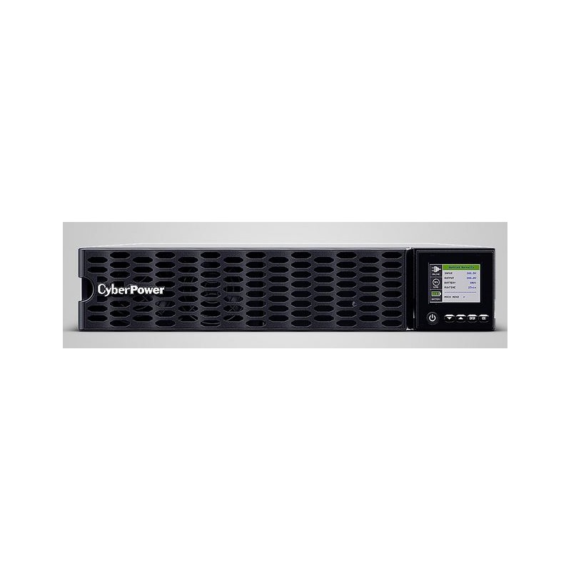 CyberPower USV, OL Tower/19"-Serie, 3000VA/3000W, 2HE, On-Line, LCD, USB/RS232, ext. Runtime, inkl. RMCARD205, 1-phasig - 245668
