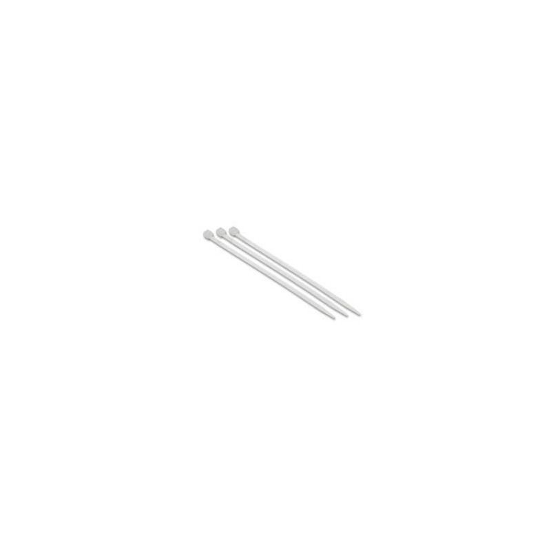 ALLNET 19" cable ties, L160xW2.6mm, pack of 100, transparent, Synergy 21 - 184200 - 1