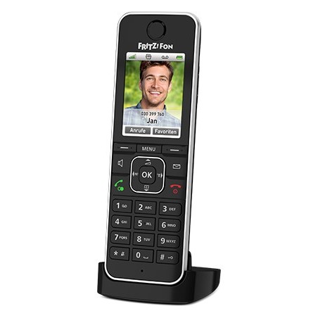 AVM FRITZ!FON C6 - DECT handset *Black Edition* - 198433 - 1