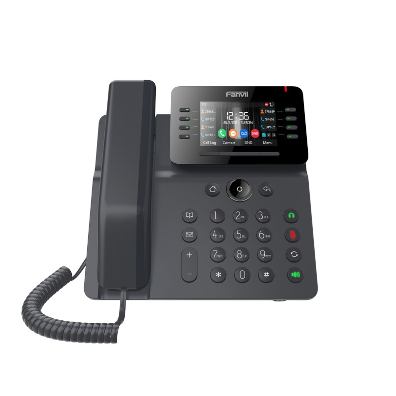 Fanvil V64, Prime Business Phone / SIP / POE / Gigabit / USB-Port / Bluetooth / Wi-Fi - 209411 - 1