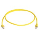 Telegärtner Patchkabel CAT6A, 0.5m, Gelb, 500MHz, S-STP(S/F - 62614 - 1