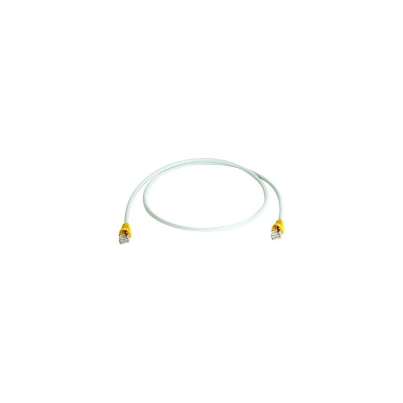 Telegärtner patch cable CAT6A, 0.5m Gray-Cross GBE, 500MHz, - 62679 - 1