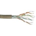 Voka 600MHz Kabel Flex,CAT7 Halo S-STP(S/FTP), 100m Ring Grau - 63235 - 1