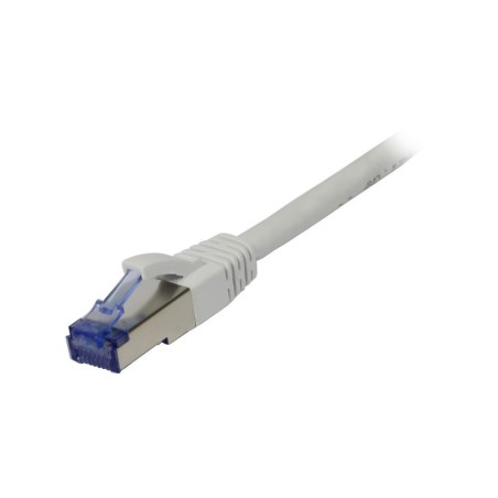 Patch cable RJ45, CAT6A 500Mhz, 0.25m, white, S-STP(S/FTP), AWG26, LSZH, Synergy 21 - 86745 - 1