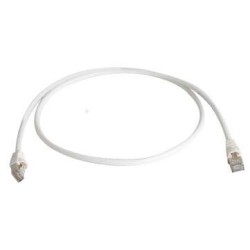 Telegärtner patch cable CAT6A, 0.25m, white, 500MHz, S-STP(S - 87380 - 1
