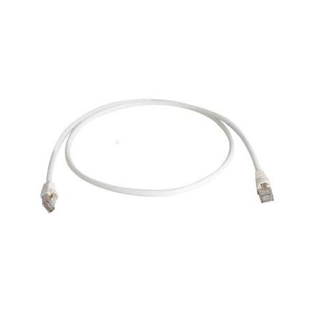 Telegärtner patch cable CAT6A, 0.25m, white, 500MHz, S-STP(S - 87380 - 1