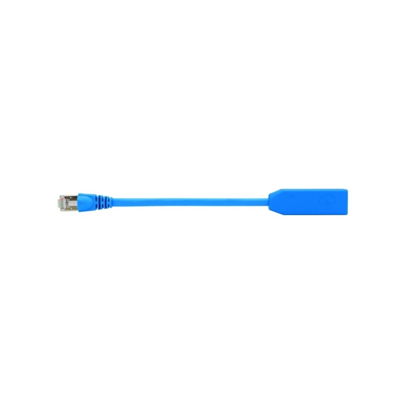 Telegärtner Kabel Disconnect CP-Link, Blau, 0,2m, RJ45 Stecker/Buchse, DDCP-Link, - 98588 - 1