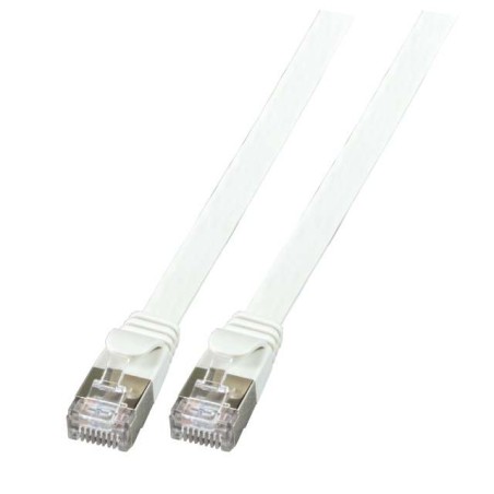Patchkabel RJ45, CAT6A 500Mhz, 1.5m, grau, U/FTP, flach, - 152274 - 1