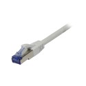 Patch cable RJ45, CAT6A 500Mhz, 2m, white, S-STP(S/FTP), component tested (GHMT certified), AWG26, Synergy 21 - 166289 - 1