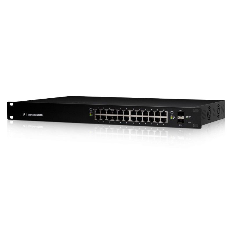 Ubiquiti EdgeSwitch 24 / 24 Gigabit RJ45 Ports / 2 SFP Ports / 250W / PoE+ / ES-24-250W - 113210 - 2