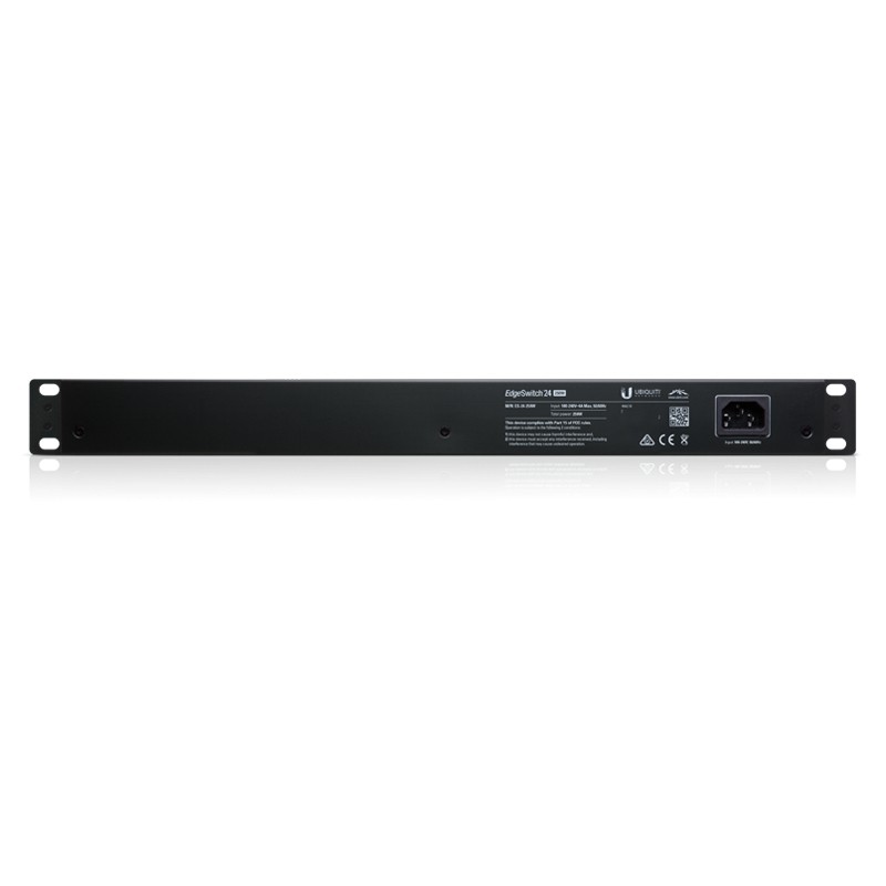 Ubiquiti EdgeSwitch 24 / 24 Gigabit RJ45 Ports / 2 SFP Ports / 250W / PoE+ / ES-24-250W - 113210 - 4
