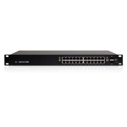 Ubiquiti EdgeSwitch 24 / 24 Gigabit RJ45 Ports / 2 SFP Ports / 500W / PoE+ / ES-24-500W - 113212 - 1