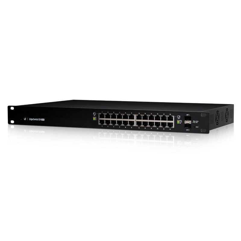 Ubiquiti EdgeSwitch 24 / 24 Gigabit RJ45 Ports / 2 SFP Ports / 500W / PoE+ / ES-24-500W - 113212 - 2