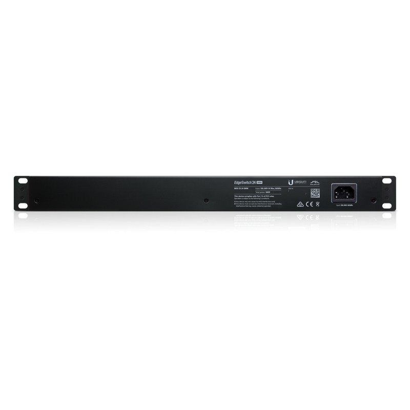 Ubiquiti EdgeSwitch 24 / 24 Gigabit RJ45 Ports / 2 SFP Ports / 500W / PoE+ / ES-24-500W - 113212 - 4