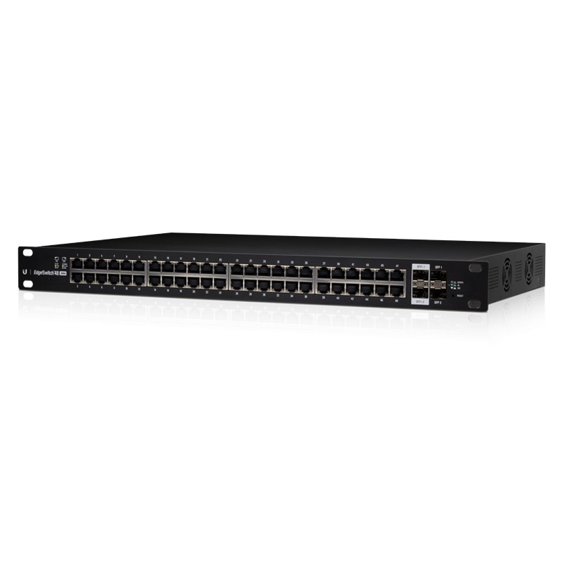 Ubiquiti EdgeSwitch 48 / 48 Gigabit RJ45 Ports / 2 SFP+ Ports / 2 SFP Ports / 750W / PoE+ / ES-48-750W - 113216 - 2