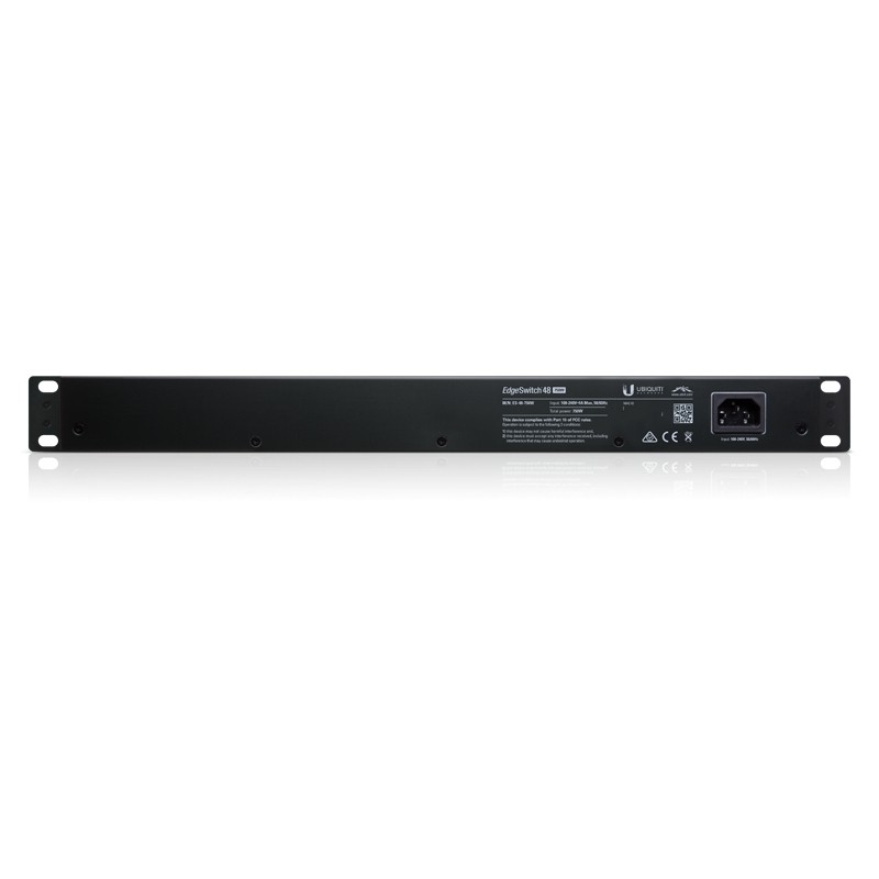 Ubiquiti EdgeSwitch 48 / 48 Gigabit RJ45 Ports / 2 SFP+ Ports / 2 SFP Ports / 750W / PoE+ / ES-48-750W - 113216 - 4