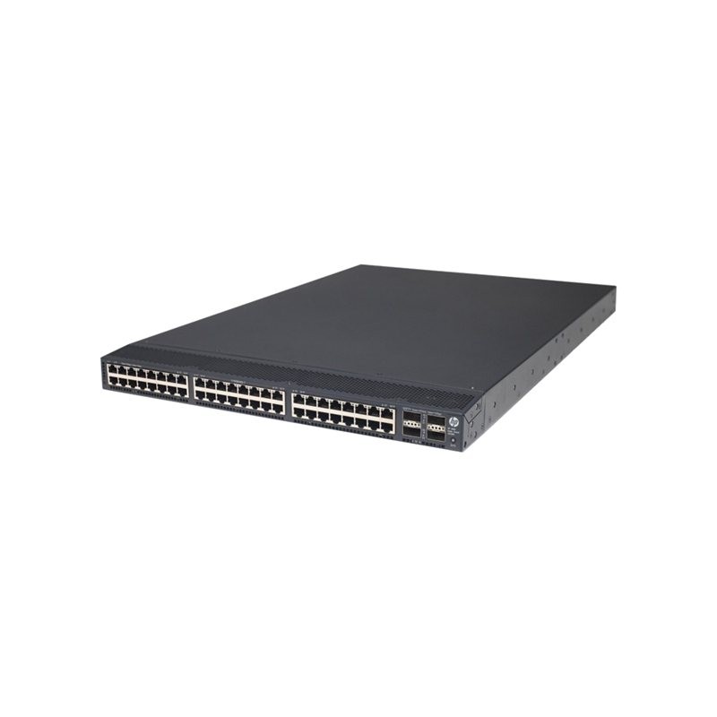 HP Switch 1-10Gbit, 48xTP, 4xQSFP+-Slot, 5900AF-48XGT-4QSFP+, *ohne Netzteil/Lüfter!* - 121284 - 2