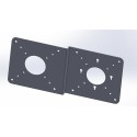 VESA adapter plate mini PC to VESA monitor mount - 149144 - 2