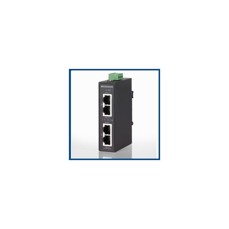 Microsens Entry Line compact PoE+ Industrie Injektor für Hutschiene, MS656030 - 105900 - 1