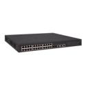 HP Switch 1000Mbit, 24xTP + 2xSFP+/SFP-Slot(1/10GB) + 2x10GBase-T, PWR+, 5130-24G-PoE+-2SFP+-2XGT (370W) Layer3 - 126106 - 1
