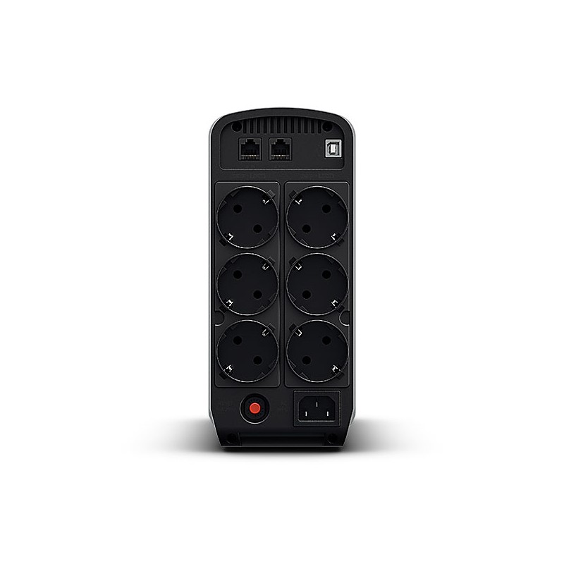 CyberPower USV, PFC-Serie, 900VA/540W, Line-Interactive, USB, reiner Sinus, Schutzkontaktdosen, - 119423 - 2