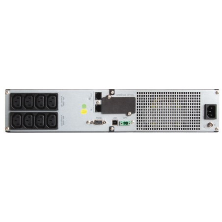 Effekta MTD RT Lineinter. UPS, 1000VA, 7min, MTD1000RT, USB+RS232, Black, Tower/19", - 127654 - 1