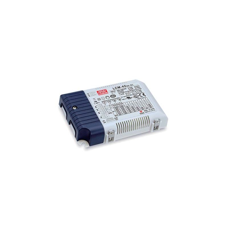 Mean Well Netzteil - CC Driver 350mA-1050mA ~42W 0-10V dimm - 116156 - 1