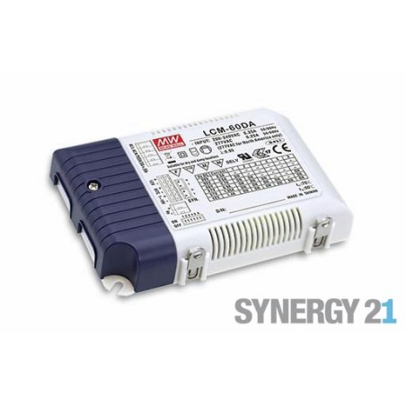 Mean Well Netzteil - CC Driver 500~1400mA ~60W 0-10V dimm - 119170 - 1