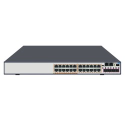 ZTE Switch Stackable Layer 3 PoE 24x Gigabit RJ45 + 4x Combo 1GB SFP/10GB SFP+ slot und 1x 360 Watt Netzteil - 146949 - 1