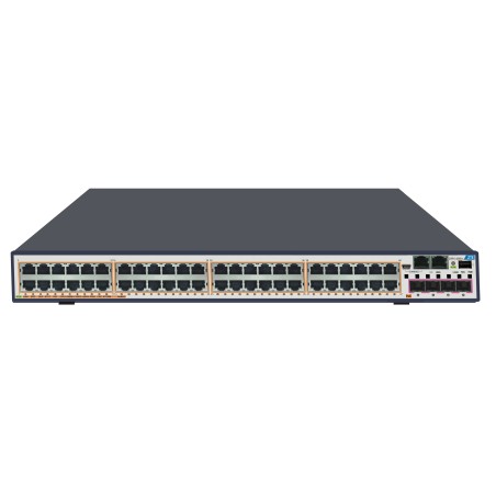 ZTE Switch Stackable Layer 3 PoE 48x Gigabit RJ45 + 4x Combo 1GB SFP/10GB SFP+ slot und 2x Netzteil  960 Watt - 167953 - 1