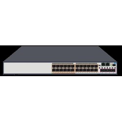 ZTE Switch Stackable Layer 3 24x SFP ports und 4x Combo 1GB SFP/10GB SFP+ slot und 1x Netzteil - 167987 - 1