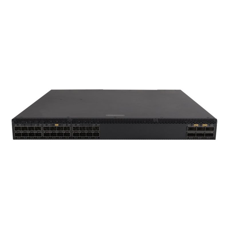 HP Switch 1000/10000Mbit, 5710 24SFP+ 6QS+/2QS28, * ohne Netzteil min.1x!/Fan Tray min.4x!* - 172763 - 4