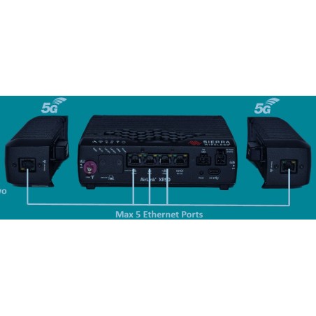 Sierra Wireless XR90 5G Single High-Performance Router mit Wi-Fi 6 4x4 MIMO - 198368 - 1