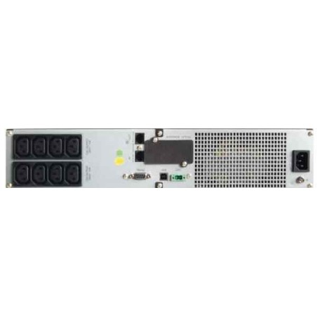 Effekta MTD RT Lineinter. UPS, 1000VA, 26min, MTD1000RTXL, USB+RS232, Black, Tower/19", - 130186 - 1